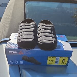 Gerry Weber Men's Black Quilted Slip-Ons